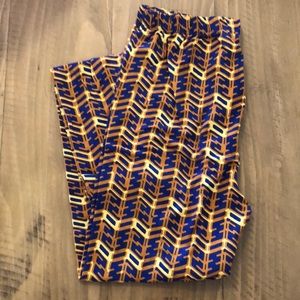 LuLaRoe Vintage Elastic Band Leggings